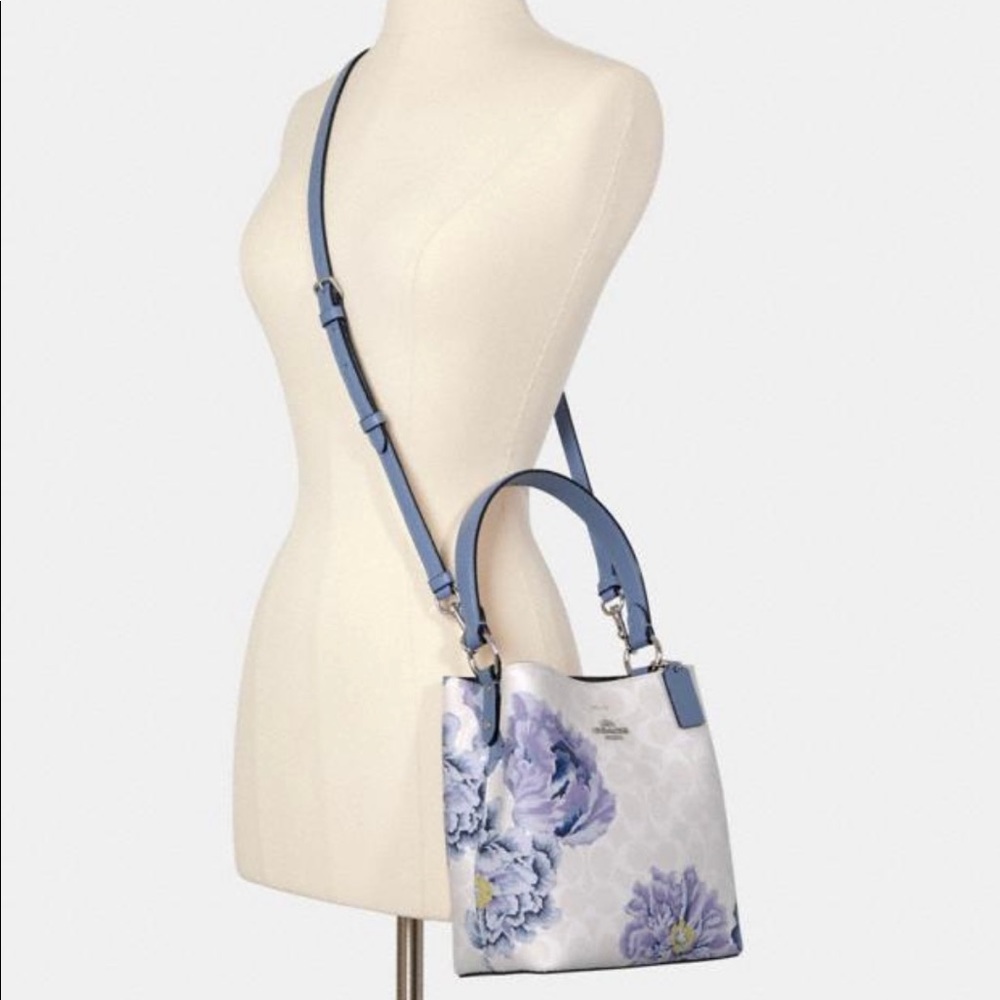 Coach Kaffe Fassett Small Town Bucket Bag Set - Picture 13 of 15